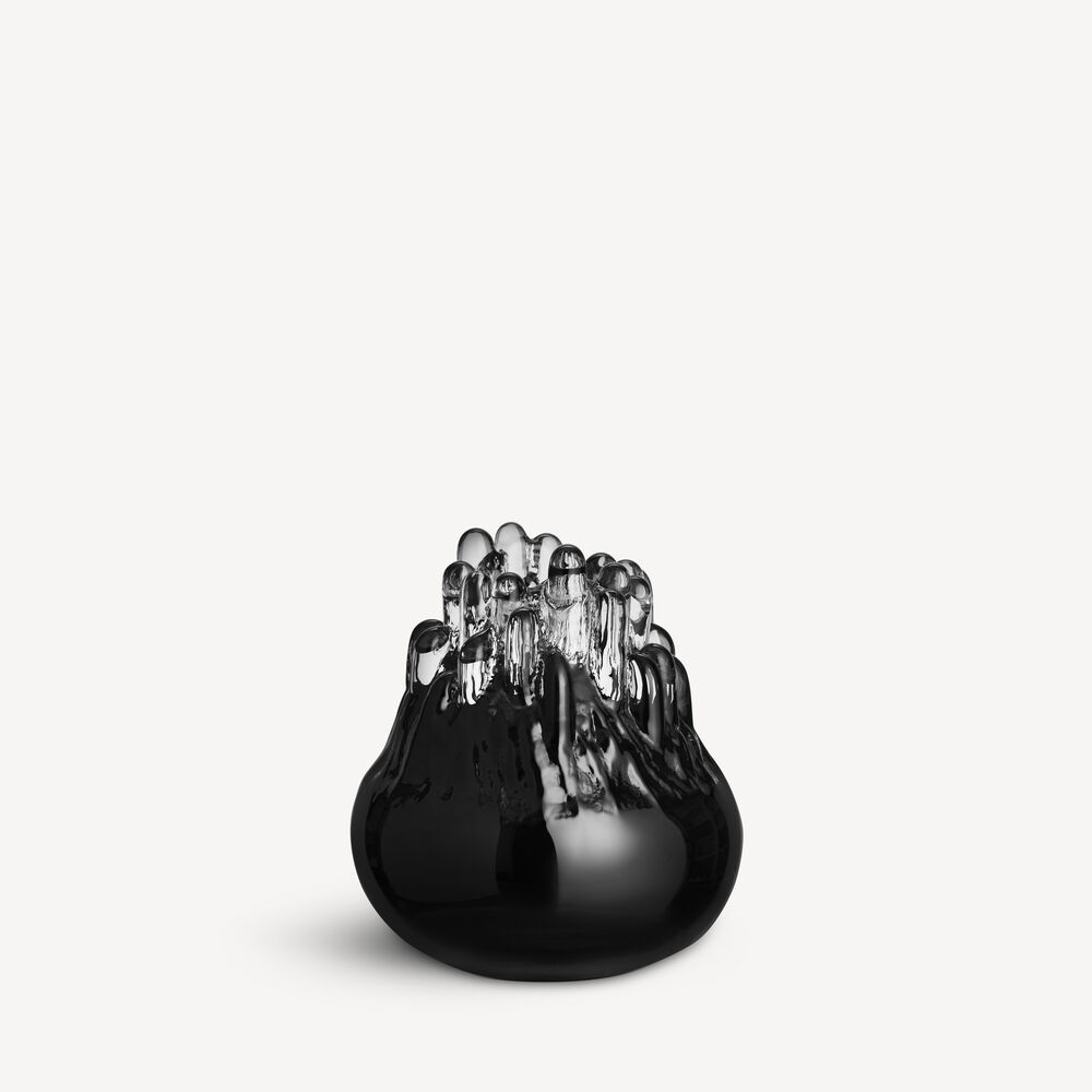 KOSTA BODA Polar skulptur black